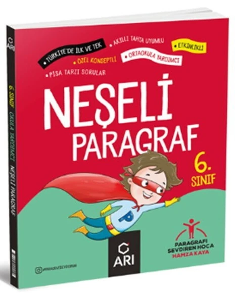 6. Sınıf Neşeli Paragraf Arı Yayıncılık ürün görseli 1