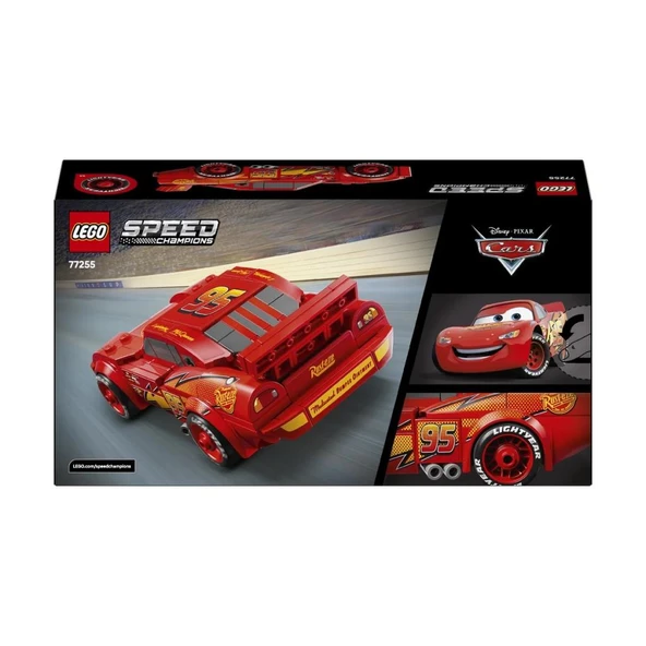 LEGO 77255 Speed Champions | Şimşek Mcqueen - Resim 3