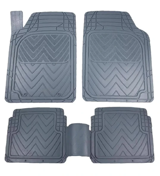 MAZDA 6 2008-2012 Kauçuk Gri Oto Paspas Seti ürün görseli 1
