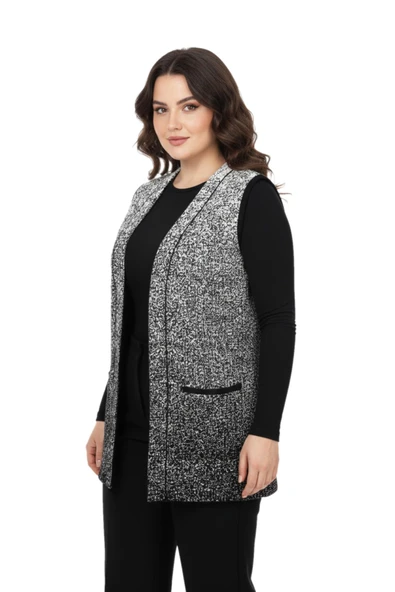 Kadın Anne Triko Yelek BGL-ST05063 - Resim 9
