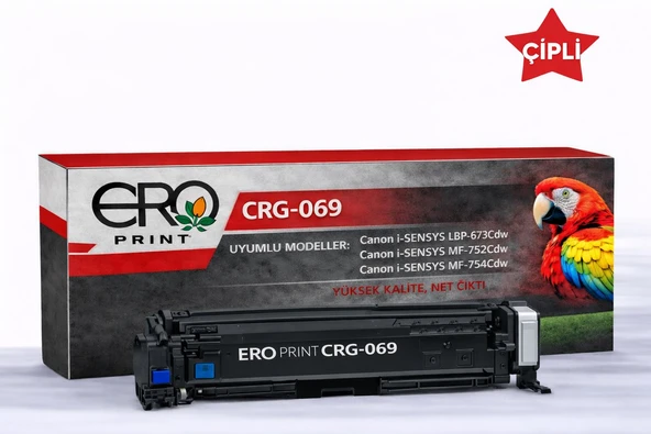 Canon i-SENSYS MF-752Cdw Kırmızı Muadil Toner - 1900 Sayfalık Çipli Toner ürün görseli 1
