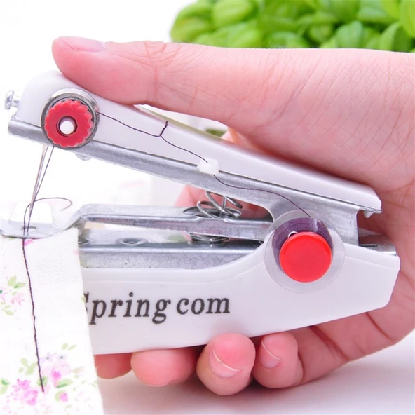 Spring Come Mini Kolay Seyehat ve Ev Tipi El Dikiş Dikme Makinası (Timya/Go1395)  197439 ürün görseli 1