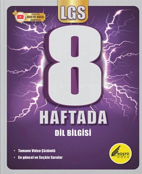 Rüştü Hoca Lgs 8 Haftada Dilbilgisi ürün görseli 1