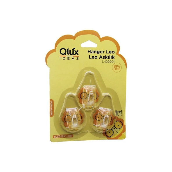 3PCS LEO ASKI ŞEFFAF ASKI YAPIŞKANLI MONTAJ (Timya/Go1395)  199028 ürün görseli 1