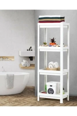 BEYAZ DİKDÖRTGEN RAF ÜNİTESİ PLASTİK (Timya/Go1395)  199099 ürün görseli 1