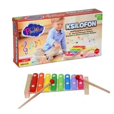 Play Wood Ksilafon 8 Nota Ahşap Ony-405 ürün görseli 1