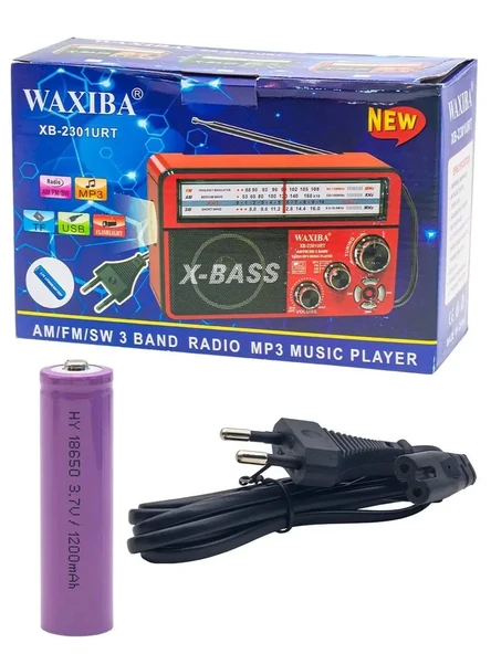 Nostaljik Radyo WAXIBA Nostaljik Radyo Bluetooth Fm Usb XB-2301RT (Timya/Go1395)  197850 ürün görseli 1