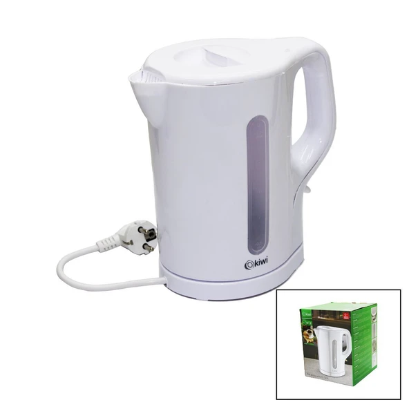PLASTİK  KETTLE SU ISITICISI  BEYAZ  1.7LT  2000W OTOMATİK KAPANMA - 360° GÖVDE - KABLO SAKLAMA KK-3304 (Timya/Go1395)  197652 ürün görseli 1
