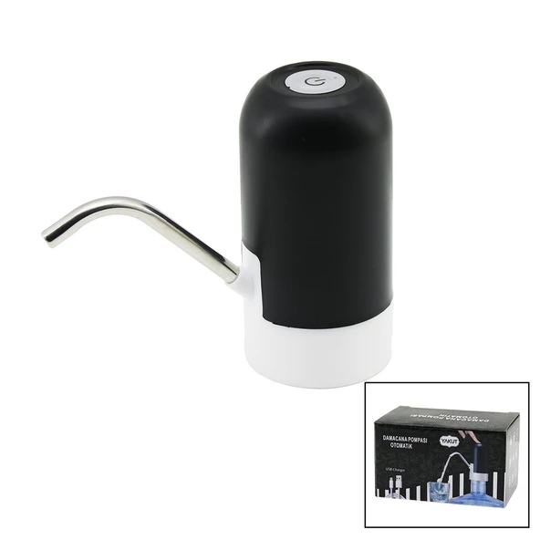 USB ŞARJLI - OTOMATİKDAMACANA SU POMPASI ŞARJ GÖSTERGELİ - DOKUNMATİK DÜĞME 4W - 5V (Timya/Go1395)  199449 ürün görseli 1