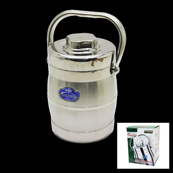 METAL KOVA 3LÜ SEFER TASI SAKLAMA KABI 1.6LT (Timya/Go1395)  199474 ürün görseli 1