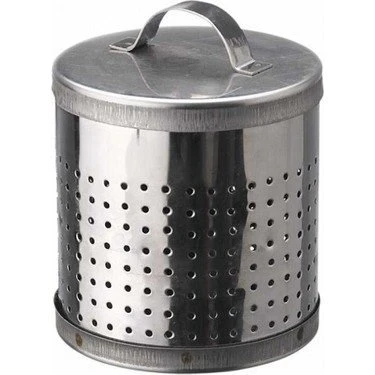 ÇELİK BÜYÜK DEMLİK İÇİ ÇAY SÜZGEÇ YÜKSEKLİK= 7CM ÇAP= 6CM (Timya/Go1395)  199306 ürün görseli 1