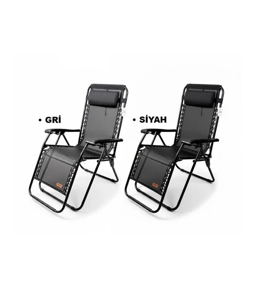 Madfox EasyRest Katlanır Şezlong Sandalye - Resim 4