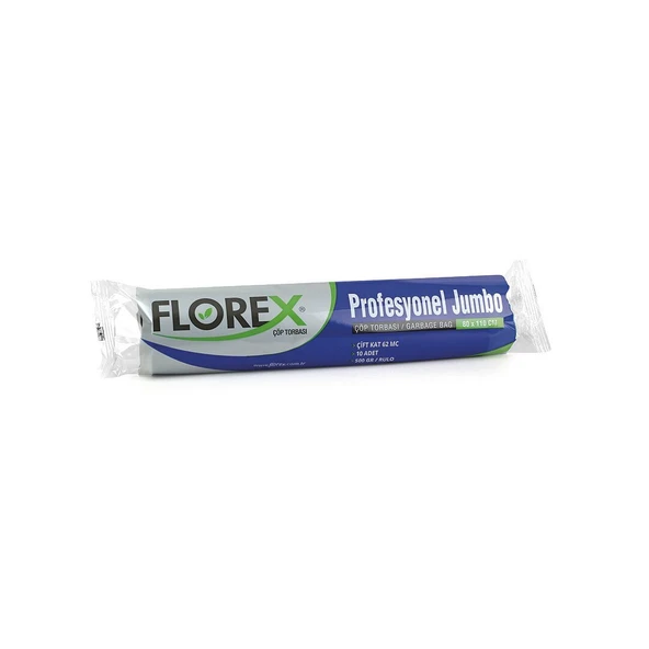 200 ADET FLOREX-515 PROFESYONEL JUMBO 10PCS 80X110CM.ÇÖP TORBA 20x10=200 (Timya/Go1395)  201184 ürün görseli 1