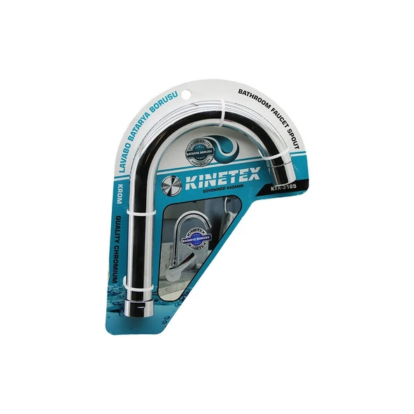 LAVABO BATARYA BORUSU  SÜZGEÇLİ UÇ   KROM KAPLAMA (Timya/Go1395)  202755 ürün görseli 1