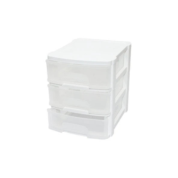 TONTON - NO:0 ÇEKMECE 3 KATLI 17.5X14.4X16.9CM (Timya/Go1395)  205254 ürün görseli 1