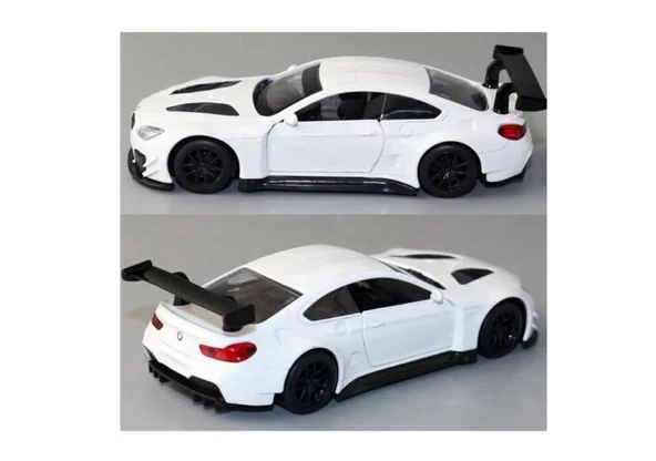  M6 Coupe Alpine White ミニカー PTTAVM: CCA Premium Series BMW M6 GT3 Beyaz 1/64 Model Araba