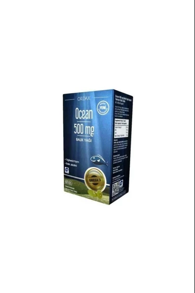 Ocean Balık Yağı 500mg 60 Kapsül - Resim 2