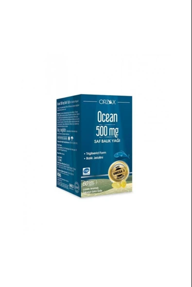 Ocean Balık Yağı 500mg 60 Kapsül ürün görseli 1