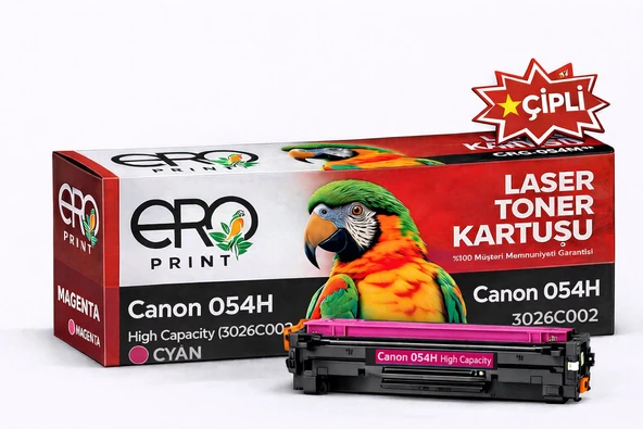 Canon MF-644Cdw Kırmızı Muadil Toner - 2300 Sayfalık Çipli Toner ürün görseli 1