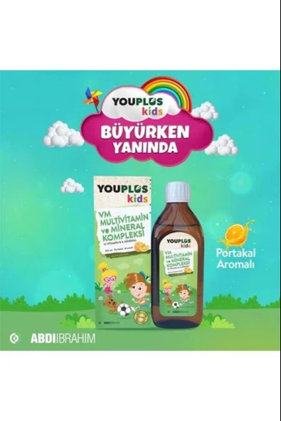 Youplus Kids 150 ML Şurup 3 Adet - Resim 4