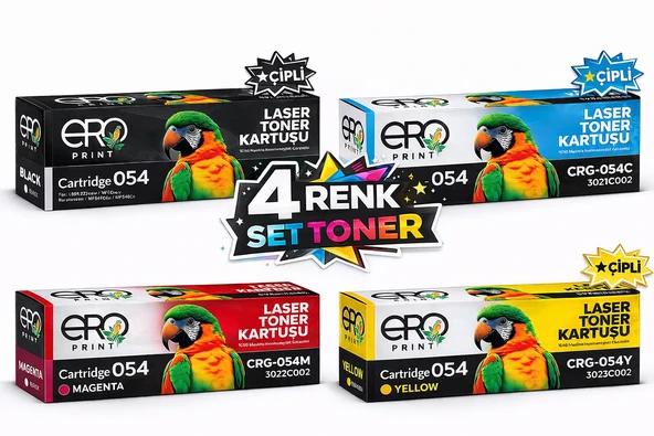 Canon LBP-622Cdw Muadil Toner - 4 Renk Set - Standart Kapasite ürün görseli 1