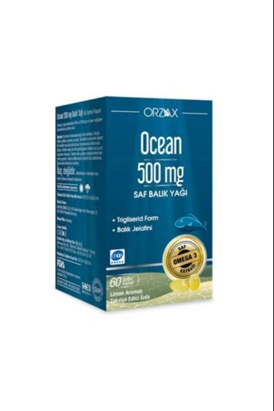 Ocean Balık Yağı 500mg 60 Kapsül - Resim 2