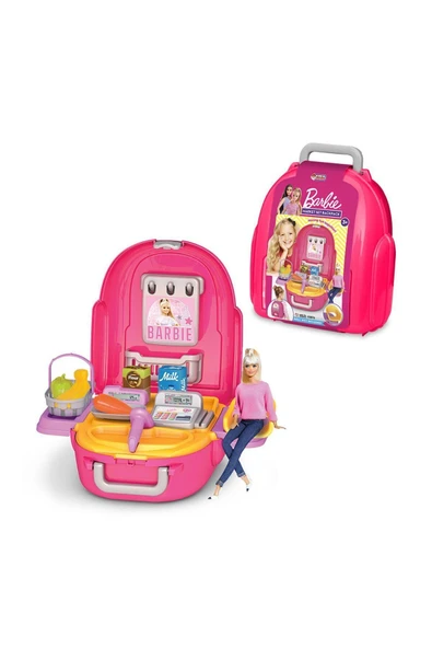 Barbie Market set SIRT ÇANTASI ürün görseli 1