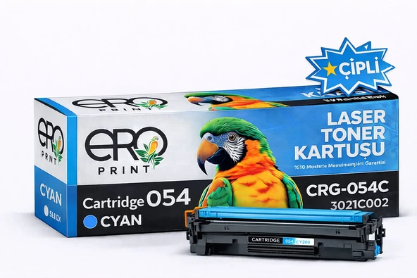 Canon MF-642Cdw Mavi Muadil Toner - 1200 Sayfalık Çipli Toner ürün görseli 1
