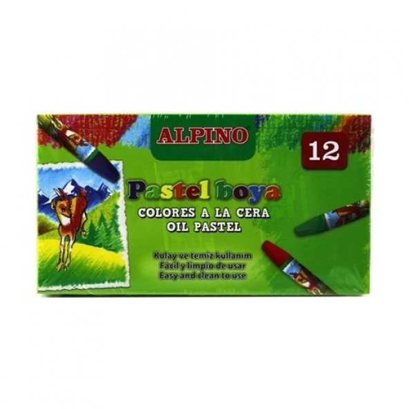 Alpino Oil Pastel - 12 Li ürün görseli 1
