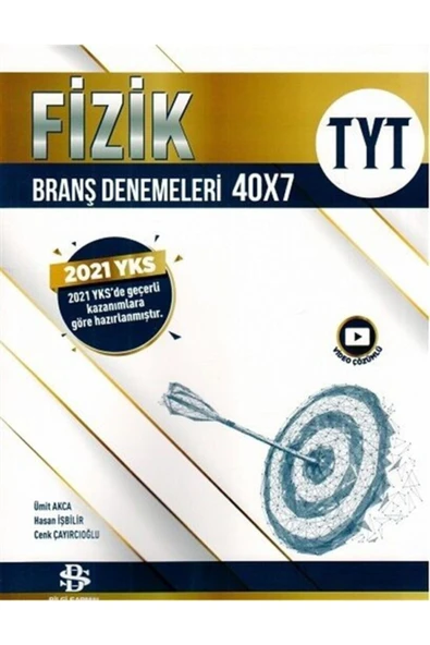 Bilgi Sarmal Yayınları Tyt Fizik 40 X 7 Branş Denemeleri ürün görseli 1