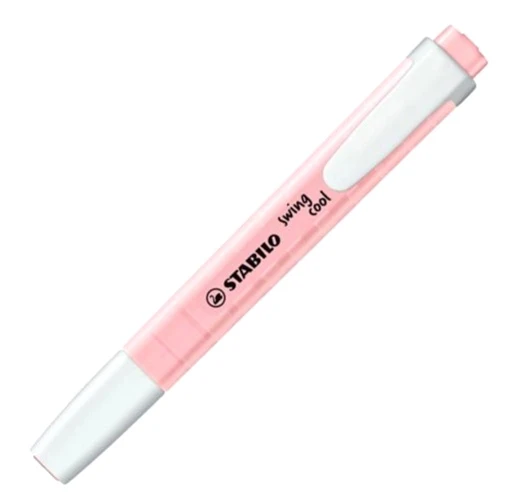 Stabilo Swing Cool Fosforlu Kalem Pastel Pembe - 4 adet ürün görseli 1