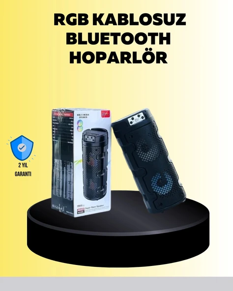 Kompakt ve Şık Tasarımlı Taşınabilir Hoparlör ürün görseli 1