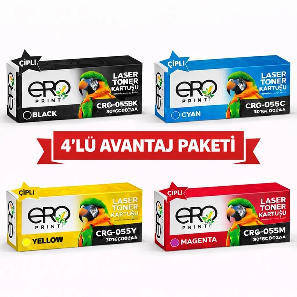 Canon MF-746cx Standart Kapasiteli Çipli Muadil Toner Set ürün görseli 1
