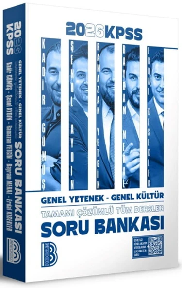 Benim Hocam Yayınları 2026 KPSS Tüm Dersler Tamamı Çözümlü Soru Bankası ürün görseli 1