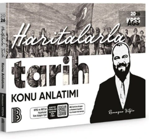 Benim Hocam Yayınları 2026 KPSS Haritalarla Tarih Konu Anlatımı ürün görseli 1