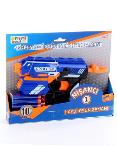 Nişancı Nörf Silahı 10 Adet Mermili ürün görseli 1