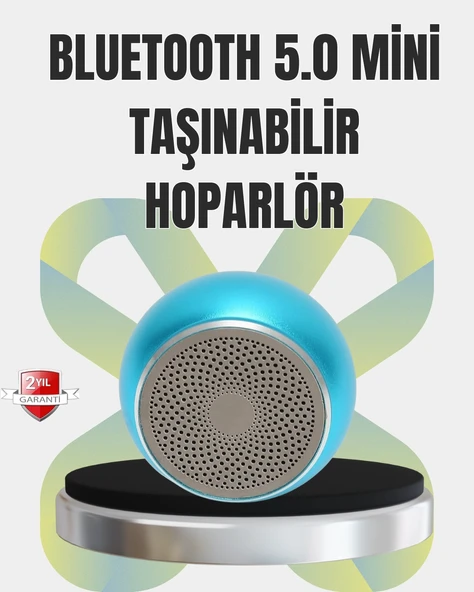 Kablosuz Bluetooth 5.0 Hoparlör | Kompakt ve Güçlü Ses ürün görseli 1