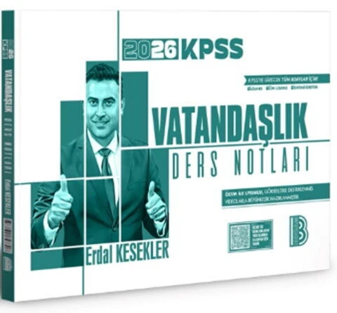 Benim Hocam 2026 KPSS Vatandaşlık Ders Notları ürün görseli 1