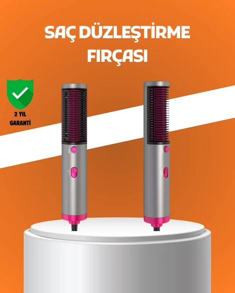 Saç Düzleştirme ve Hacimlendirme Fonksiyonlu Fırça ürün görseli 1