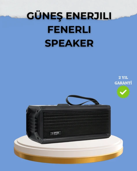 Kablosuz J-IPOX P520 Bluetooth Hoparlör Uzun Pil Ömrü ve Mikrofon ürün görseli 1