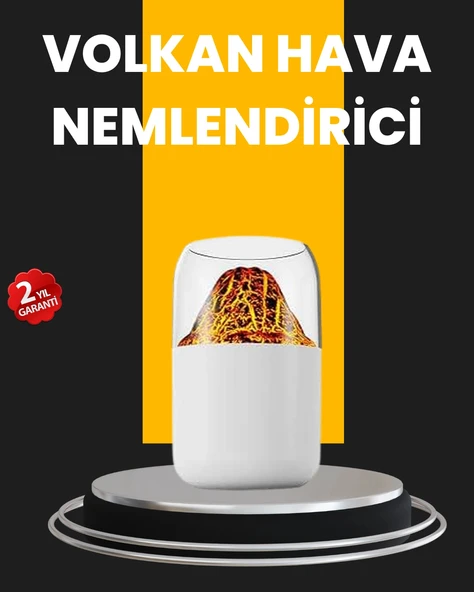 Su Hazneli LED Işıklı Aromaterapi Difüzörü ürün görseli 1