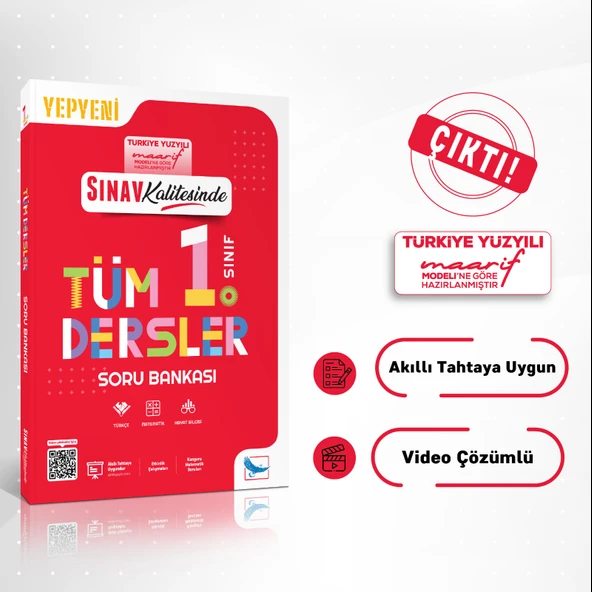 Sınav Yayınları 1. Sınıf Tüm Dersler Soru Bankası ürün görseli 1