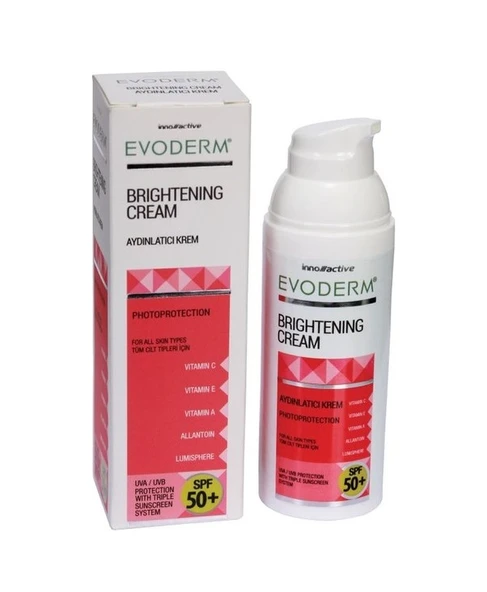 Evoderm Leke Kremi Spf50+ 50 Ml (SKT:09/2028) - Resim 3