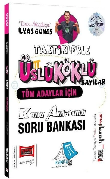 Yargı YKS TYT AYT KPSS Taktiklerle Üslü-Köklü Sayılar Konu Anlatımlı Soru Bankası - İlyas Güneş Yargı Yayınları ürün görseli 1