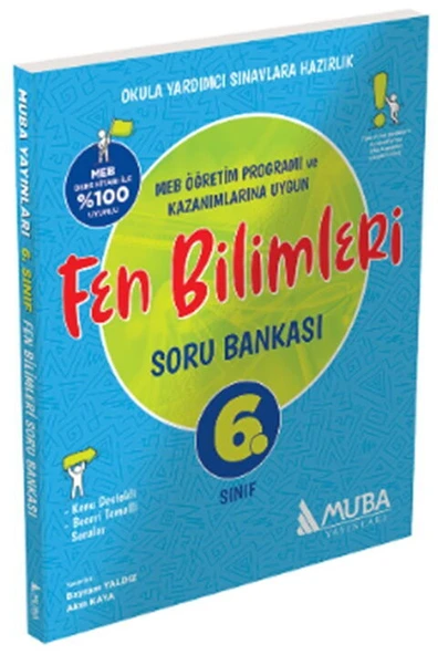 Muba Yayınları 6. Sınıf Fen Bilimleri Soru Bankası ürün görseli 1