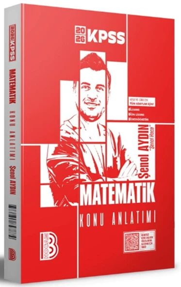 Benim Hocam 2026 KPSS Matematik Konu Anlatımı ürün görseli 1