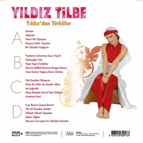 Yıldız Tilbe Yıldız'dan Türküler - 2 Plak - Resim 2