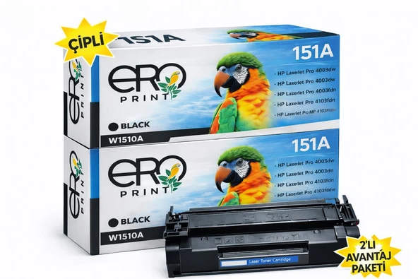 HP LaserJet Pro 4003dn Çipli Muadil Toner - 3000 Sayfalık - 2'li Avantaj Paket ürün görseli 1