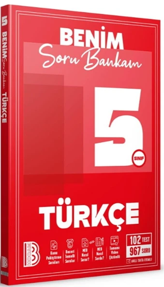 Benim Hocam Yayınları 5. Sınıf Türkçe Soru Bankam ürün görseli 1