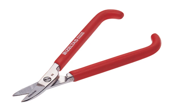 İzeltaş 6801270180 180 mm kuyumcu makası eğrı ürün görseli 1
